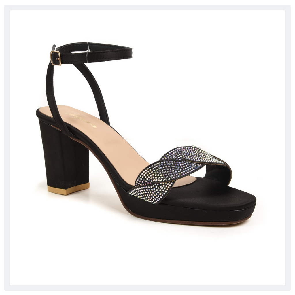 Women-Platform-Sandals-Golddust-Black