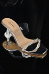 ELEGANCIA - Women Transparent Heels Spark