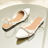 ELEGANCIA - Women Slingback Pumps Havana