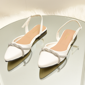 ELEGANCIA - Women Slingback Pumps Havana