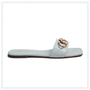 ELEGANCIA - Women Slides Ornate Flats